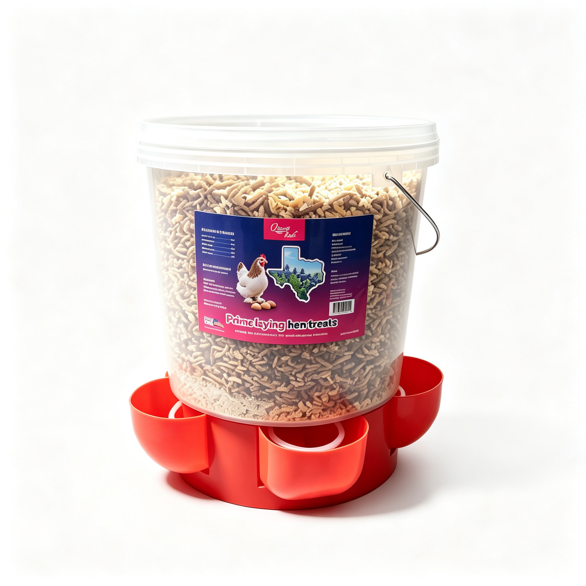 Mixed Feed with Innovative Feeder Bucket - 12 lb