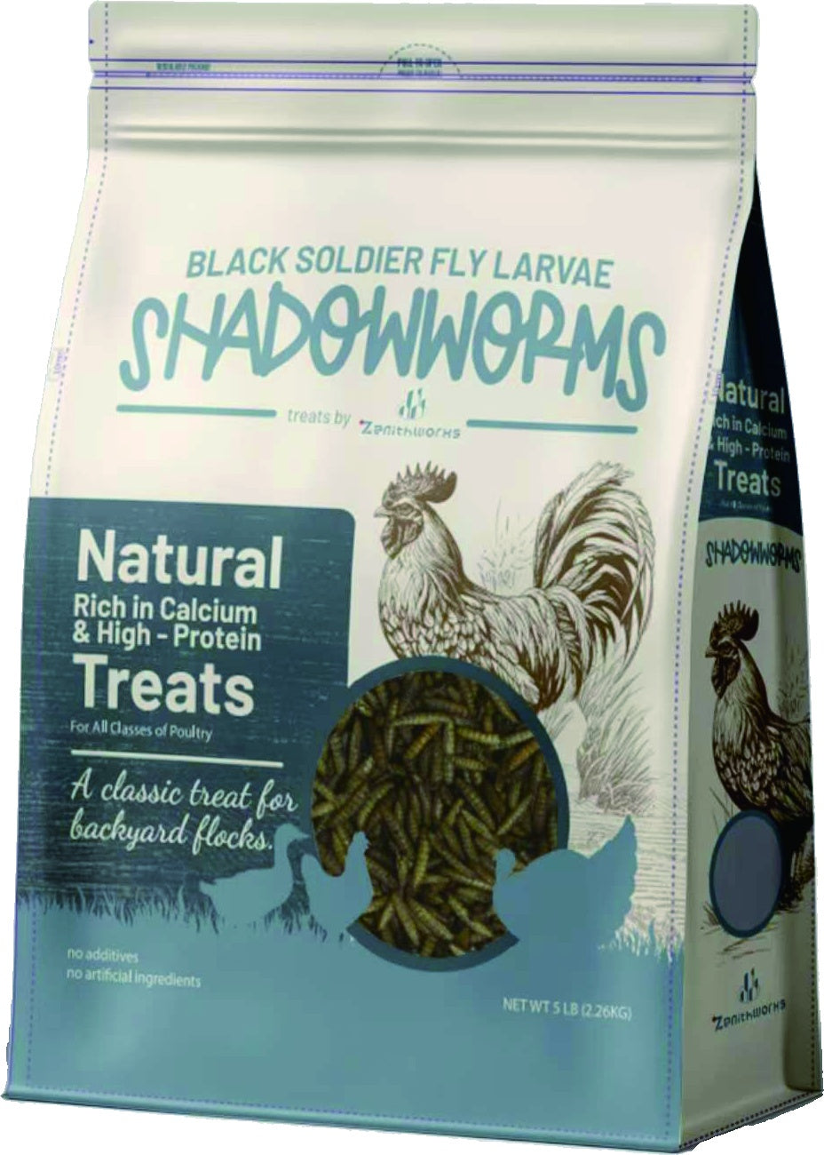 Dried Black Soldier Fly Larvae - 5 lb